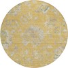 Addison Chantille ACN856-Gold 8 ft. X 8 ft. Round Rug