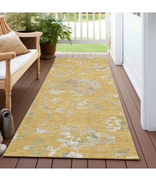 Addison Chantille ACN856-Gold 2 ft. 3 in. X 7 ft. 6 in. Rectangle Rug