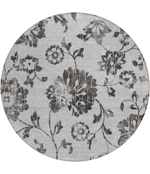 Addison Chantille ACN856-Gray 8 ft. X 8 ft. Round Rug