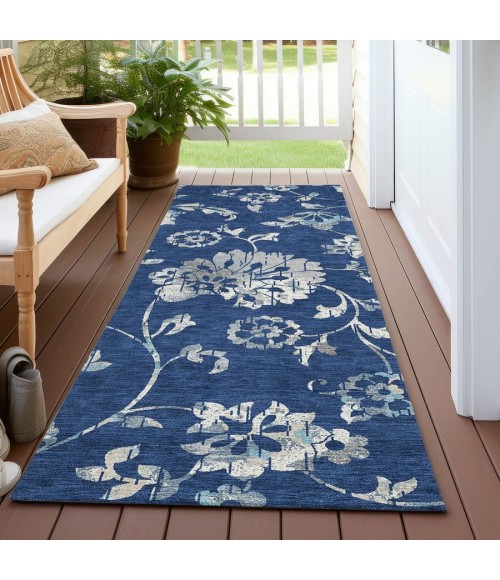 Addison Chantille ACN856-Navy 2 ft. 3 in. X 7 ft. 6 in. Rectangle Rug