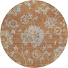 Addison Chantille ACN856-Paprika 8 ft. X 8 ft. Round Rug