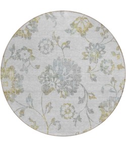 Addison Chantille ACN856-Silver 8 ft. X 8 ft. Round Rug
