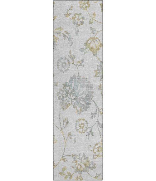 Addison Chantille ACN856-Silver 2 ft. 3 in. X 7 ft. 6 in. Rectangle Rug