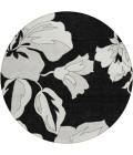 Addison Chantille ACN857-Black 8 ft. X 8 ft. Round Rug
