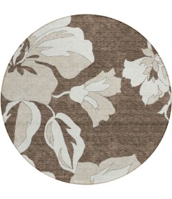 Addison Chantille ACN857-Brown 8 ft. X 8 ft. Round Rug
