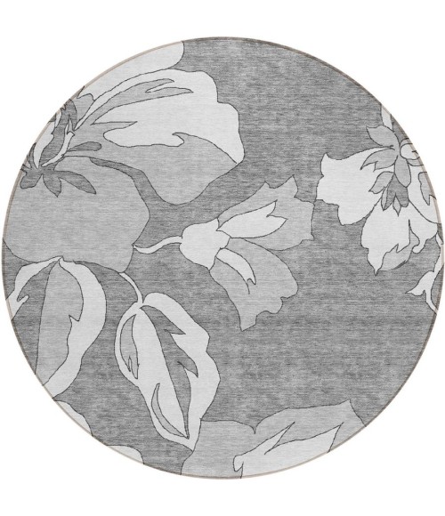 Addison Chantille ACN857-Gray 8 ft. X 8 ft. Round Rug
