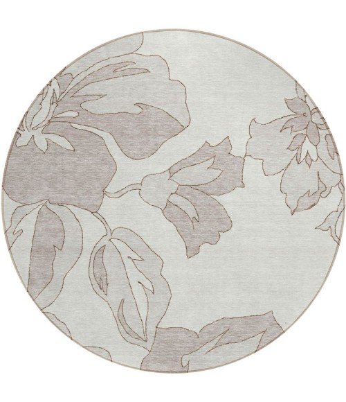 Addison Chantille ACN857-Ivory 8 ft. X 8 ft. Round Rug