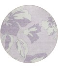 Addison Chantille ACN857-Lavender 8 ft. X 8 ft. Round Rug