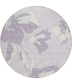 Addison Chantille ACN857-Lavender 8 ft. X 8 ft. Round Rug