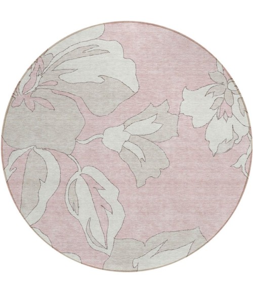 Addison Chantille ACN857-Pink 8 ft. X 8 ft. Round Rug