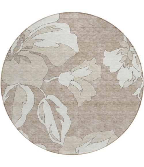 Addison Chantille ACN857-Taupe 8 ft. X 8 ft. Round Rug