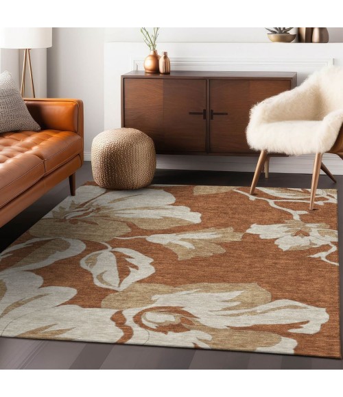 Addison Chantille ACN857-Terracotta 5 ft. X 7 ft. 6 in. Rectangle Rug