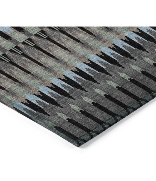 Addison Chantille Rug ACN860-Black 9 ft. X 12 ft. Rectangle - Rugs Town Addison Chantille ACN860-Black 9 ft. X 12 ft. Rectangle Rug