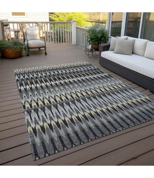 Addison Chantille Rug ACN860-Charcoal 9 ft. X 12 ft. Rectangle - Rugs Town Addison Chantille ACN860-Charcoal 9 ft. X 12 ft. Rectangle Rug
