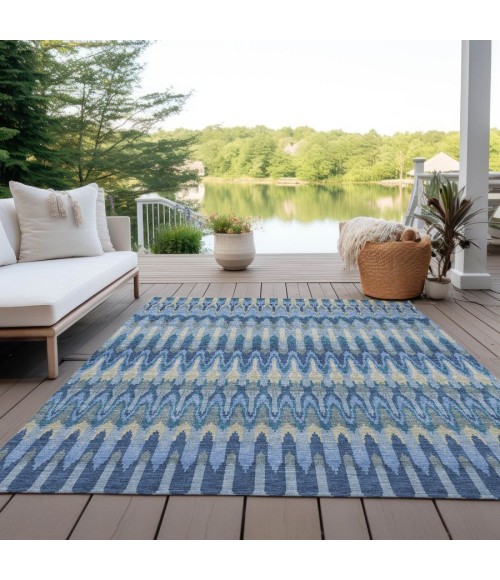 Addison Chantille ACN860-Denim 8 ft. X 10 ft. Rectangle Rug