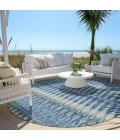 Addison Chantille ACN860-Denim 8 ft. X 8 ft. Round Rug