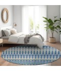 Addison Chantille ACN860-Denim 8 ft. X 8 ft. Round Rug