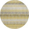 Addison Chantille ACN860-Gold 8 ft. X 8 ft. Round Rug
