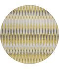 Addison Chantille ACN860-Gold 8 ft. X 8 ft. Round Rug