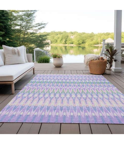 Addison Chantille ACN860-Lavender 5 ft. X 7 ft. 6 in. Rectangle Rug