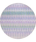 Addison Chantille ACN860-Lavender 8 ft. X 8 ft. Round Rug