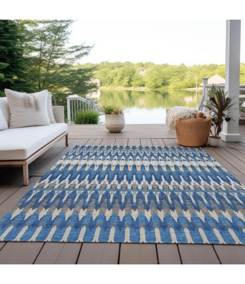 Addison Chantille Rug ACN860-Navy 9 ft. X 12 ft. Rectangle - Rugs Town Addison Chantille ACN860-Navy 9 ft. X 12 ft. Rectangle Rug