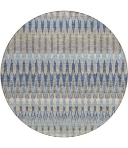 Addison Chantille ACN860-Taupe 8 ft. X 8 ft. Round Rug
