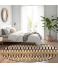 Addison Chantille ACN860-Terracotta 8 ft. X 8 ft. Round Rug