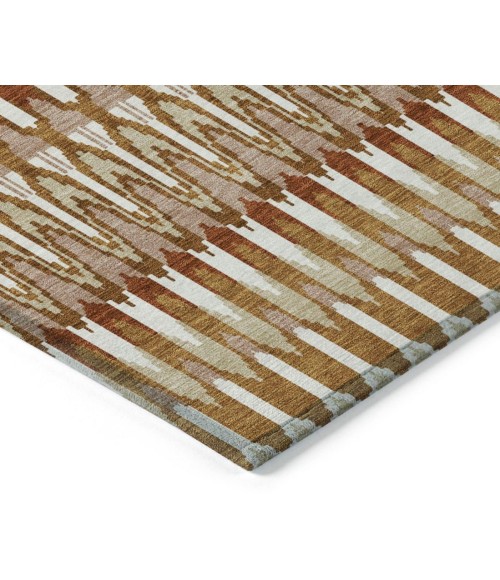 Addison Chantille ACN860-Terracotta 8 ft. X 8 ft. Round Rug
