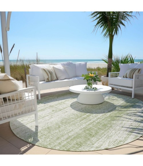 Addison Chantille ACN861-Aloe 8 ft. X 8 ft. Round Rug