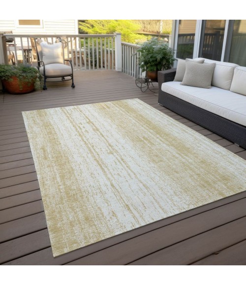 Addison Chantille Rug ACN861-Gold 10 ft. X 14 ft. Rectangle - Rugs Town Addison Chantille ACN861-Gold 10 ft. X 14 ft. Rectangle Rug