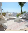 Addison Chantille ACN861-Pink 8 ft. X 8 ft. Round Rug