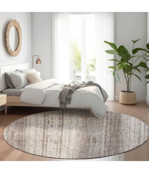 Addison Chantille ACN861-Taupe 8 ft. X 8 ft. Round Rug