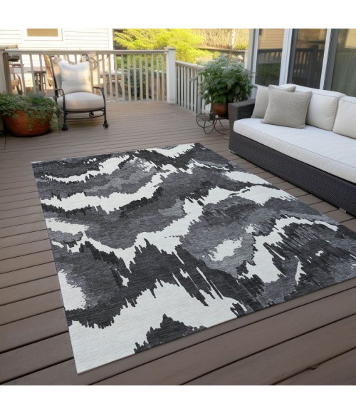 Addison Chantille Rug ACN865-Black 10 ft. X 14 ft. Rectangle - Rugs Town Addison Chantille ACN865-Black 10 ft. X 14 ft. Rectangle Rug
