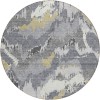 Addison Chantille ACN865-Gray 8 ft. X 8 ft. Round Rug