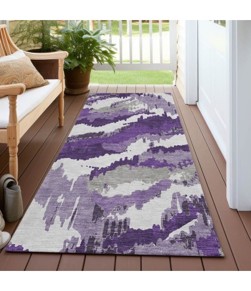 Addison Chantille ACN865-Purple 2 ft. 3 in. X 7 ft. 6 in. Rectangle Rug