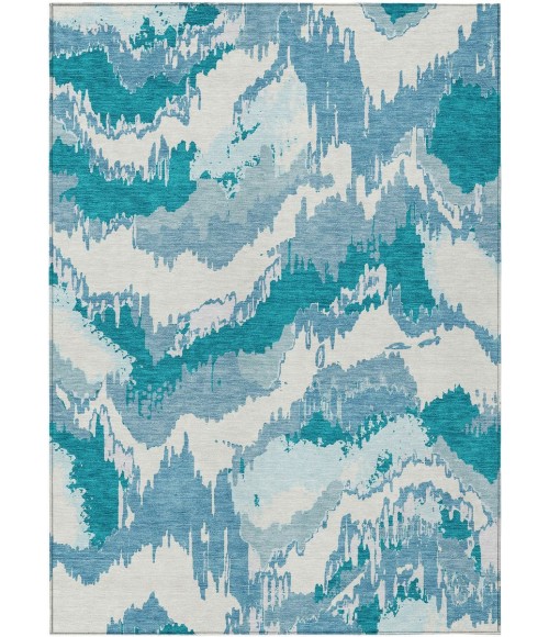 Addison Chantille ACN865-Teal 8 ft. X 10 ft. Rectangle Rug
