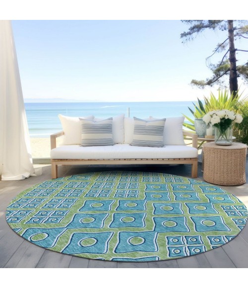 Addison Chantille ACN866-Aloe 8 ft. X 8 ft. Round Rug