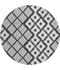 Addison Chantille ACN866-Black 8 ft. X 8 ft. Round Rug