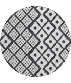 Addison Chantille ACN866-Black 8 ft. X 8 ft. Round Rug