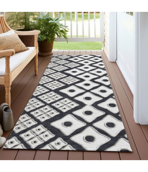 Addison Chantille ACN866-Black 2 ft. 3 in. X 7 ft. 6 in. Rectangle Rug