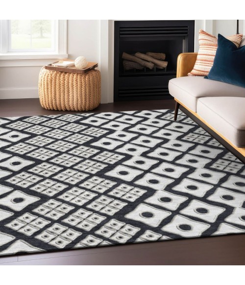 Addison Chantille ACN866-Black 9 ft. X 12 ft. Rectangle Rug