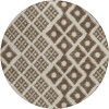 Addison Chantille ACN866-Brown 8 ft. X 8 ft. Round Rug
