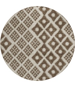 Addison Chantille ACN866-Brown 8 ft. X 8 ft. Round Rug