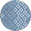 Addison Chantille ACN866-Denim 8 ft. X 8 ft. Round Rug