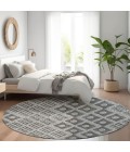 Addison Chantille ACN866-Gray 8 ft. X 8 ft. Round Rug