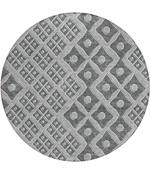 Addison Chantille ACN866-Gray 8 ft. X 8 ft. Round Rug