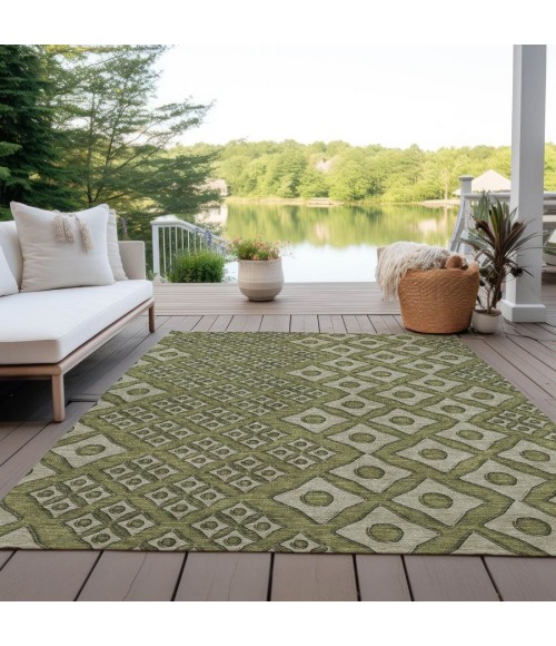 Addison Chantille ACN866-Olive 9 ft. X 12 ft. Rectangle Rug