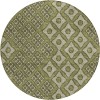 Addison Chantille ACN866-Olive 8 ft. X 8 ft. Round Rug