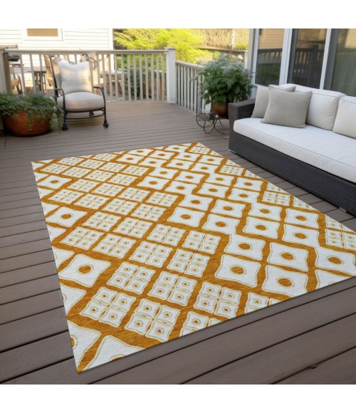 Addison Chantille ACN866-Orange 8 ft. X 10 ft. Rectangle Rug